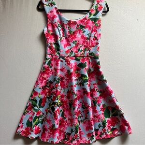 Milly Floral Fit & Flare Dress Garden Party Size 4